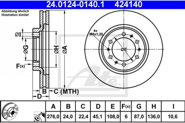 Ate Δισκόπλακα - 24.0124-0140.1