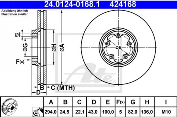 Ate Δισκόπλακα - 24.0124-0168.1