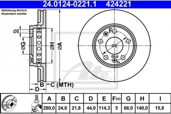 Ate Δισκόπλακα - 24.0124-0221.1