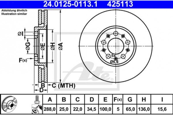 Ate Δισκόπλακα - 24.0125-0113.1