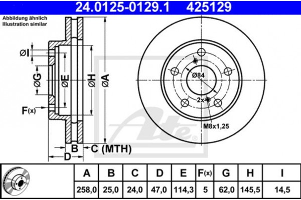 Ate Δισκόπλακα - 24.0125-0129.1