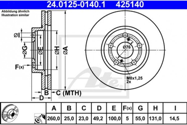 Ate Δισκόπλακα - 24.0125-0140.1