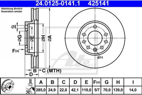 Ate Δισκόπλακα - 24.0125-0141.1