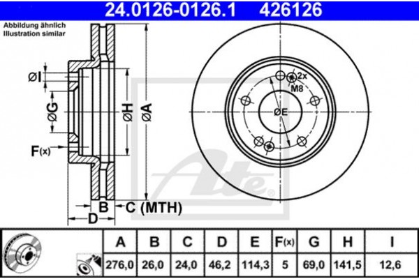 Ate Δισκόπλακα - 24.0126-0126.1