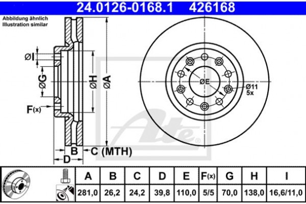 Ate Δισκόπλακα - 24.0126-0168.1