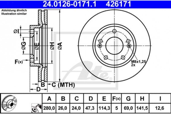 Ate Δισκόπλακα - 24.0126-0171.1