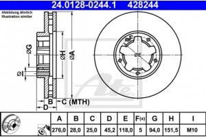 Ate Δισκόπλακα - 24.0128-0244.1