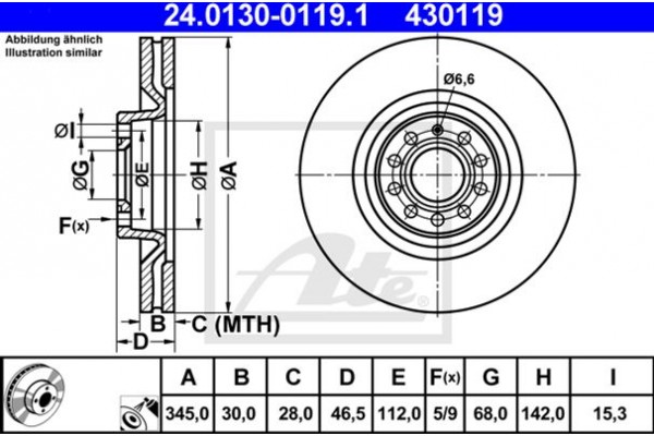 Ate Δισκόπλακα - 24.0130-0119.1