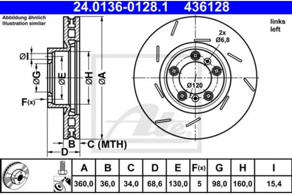 Ate Δισκόπλακα - 24.0136-0128.1