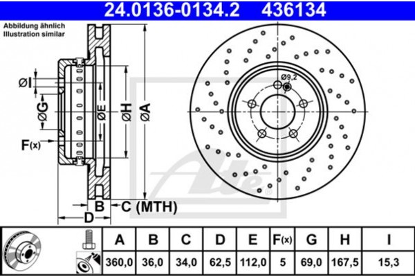 Ate Δισκόπλακα - 24.0136-0134.2