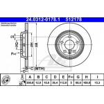 Ate Δισκόπλακα - 24.0312-0178.1 Ate Δισκόπλακα - 24.0312-0178.1
