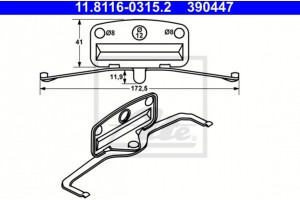 Ate Ελατήριο, Δαγκάνα Φρένου - 11.8116-0315.2