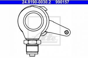 Ate Μοχλός, Δαγκάνα Φρένων Ακινητοποίησης - 24.8190-0030.2 Ate Μοχλός, Δαγκάνα Φρένων Ακινητοποίησης - 24.8190-0030.2