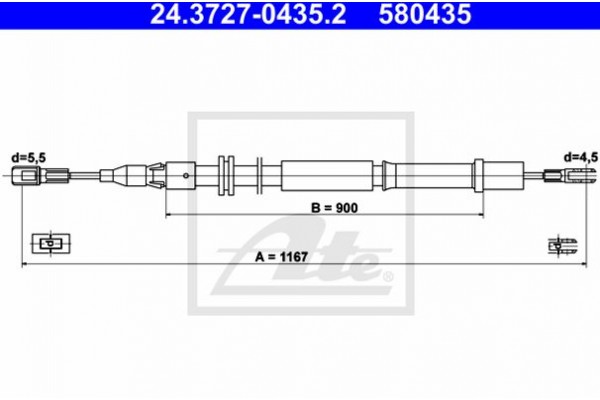 Ate Ντίζα, Φρένο Ακινητοποίησης - 24.3727-0435.2