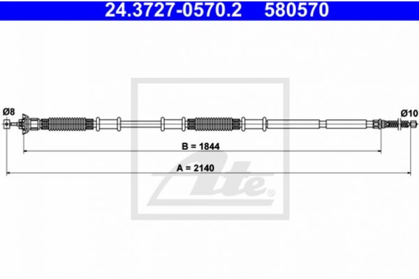 Ate Ντίζα, Φρένο Ακινητοποίησης - 24.3727-0570.2