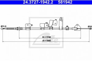 Ate Ντίζα, Φρένο Ακινητοποίησης - 24.3727-1942.2