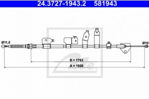 Ate Ντίζα, Φρένο Ακινητοποίησης - 24.3727-1943.2
