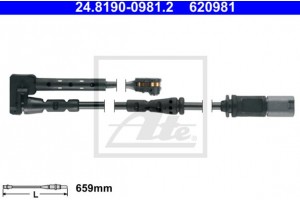 Ate Προειδοπ. επαφή, Φθορά Υλικού Τριβής Των Φρένων - 24.8190-0981.2