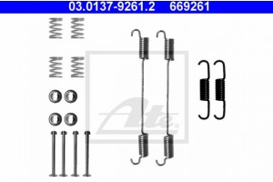Ate Σετ βοηθ. εξαρτημάτων, Σιαγόνες Φρένου - 03.0137-9261.2