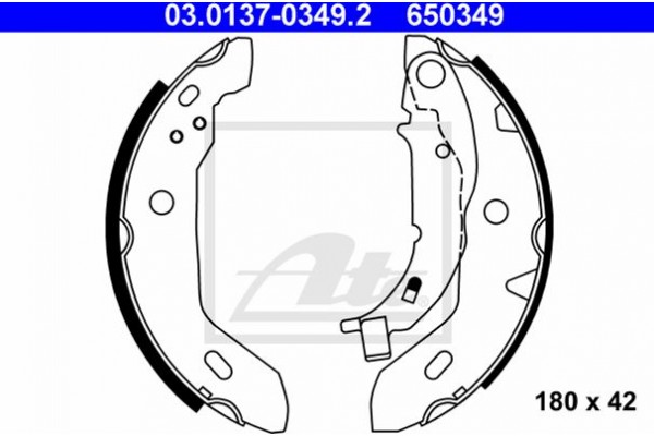 Ate Σετ Σιαγόνων Φρένων - 03.0137-0349.2