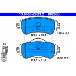 Ate Σετ τακάκια, Δισκόφρενα - 13.0460-2603.2