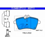 Ate Σετ τακάκια, Δισκόφρενα - 13.0460-2711.2