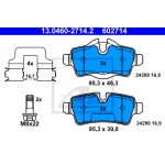 Ate Σετ τακάκια, Δισκόφρενα - 13.0460-2714.2