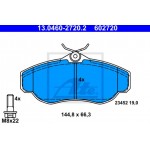 Ate Σετ τακάκια, Δισκόφρενα - 13.0460-2720.2
