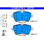 Ate Σετ τακάκια, Δισκόφρενα - 13.0460-2725.2