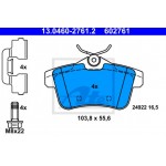 Ate Σετ τακάκια, Δισκόφρενα - 13.0460-2761.2