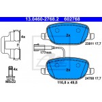 Ate Σετ τακάκια, Δισκόφρενα - 13.0460-2768.2