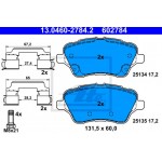 Ate Σετ τακάκια, Δισκόφρενα - 13.0460-2784.2