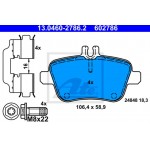 Ate Σετ τακάκια, Δισκόφρενα - 13.0460-2786.2