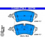 Ate Σετ τακάκια, Δισκόφρενα - 13.0460-2796.2