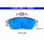 Ate Σετ τακάκια, Δισκόφρενα - 13.0460-2804.2