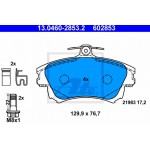 Ate Σετ τακάκια, Δισκόφρενα - 13.0460-2853.2