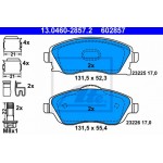 Ate Σετ τακάκια, Δισκόφρενα - 13.0460-2857.2
