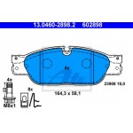 Ate Σετ τακάκια, Δισκόφρενα - 13.0460-2898.2