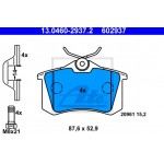 Ate Σετ τακάκια, Δισκόφρενα - 13.0460-2937.2