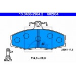 Ate Σετ τακάκια, Δισκόφρενα - 13.0460-2964.2