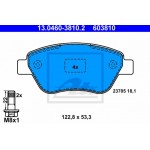 Ate Σετ τακάκια, Δισκόφρενα - 13.0460-3810.2