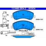 Ate Σετ τακάκια, Δισκόφρενα - 13.0460-3834.2