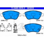 Ate Σετ τακάκια, Δισκόφρενα - 13.0460-3839.2
