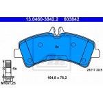 Ate Σετ τακάκια, Δισκόφρενα - 13.0460-3842.2