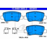 Ate Σετ τακάκια, Δισκόφρενα - 13.0460-3853.2
