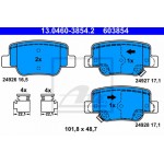 Ate Σετ τακάκια, Δισκόφρενα - 13.0460-3854.2