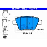 Ate Σετ τακάκια, Δισκόφρενα - 13.0460-3858.2