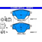 Ate Σετ τακάκια, Δισκόφρενα - 13.0460-3872.2