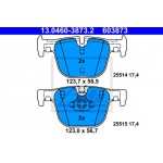 Ate Σετ τακάκια, Δισκόφρενα - 13.0460-3873.2