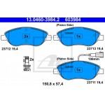 Ate Σετ τακάκια, Δισκόφρενα - 13.0460-3984.2